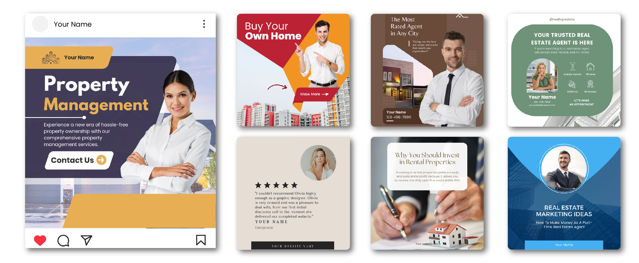 Realbot Premier Agent Instagram presence