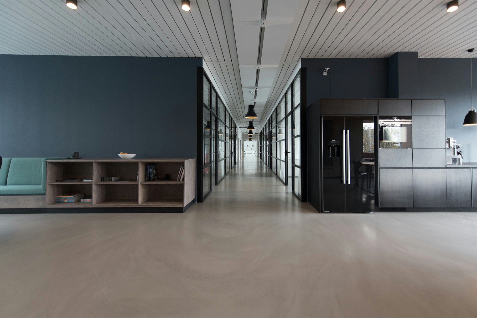 Modern real estate agency office team